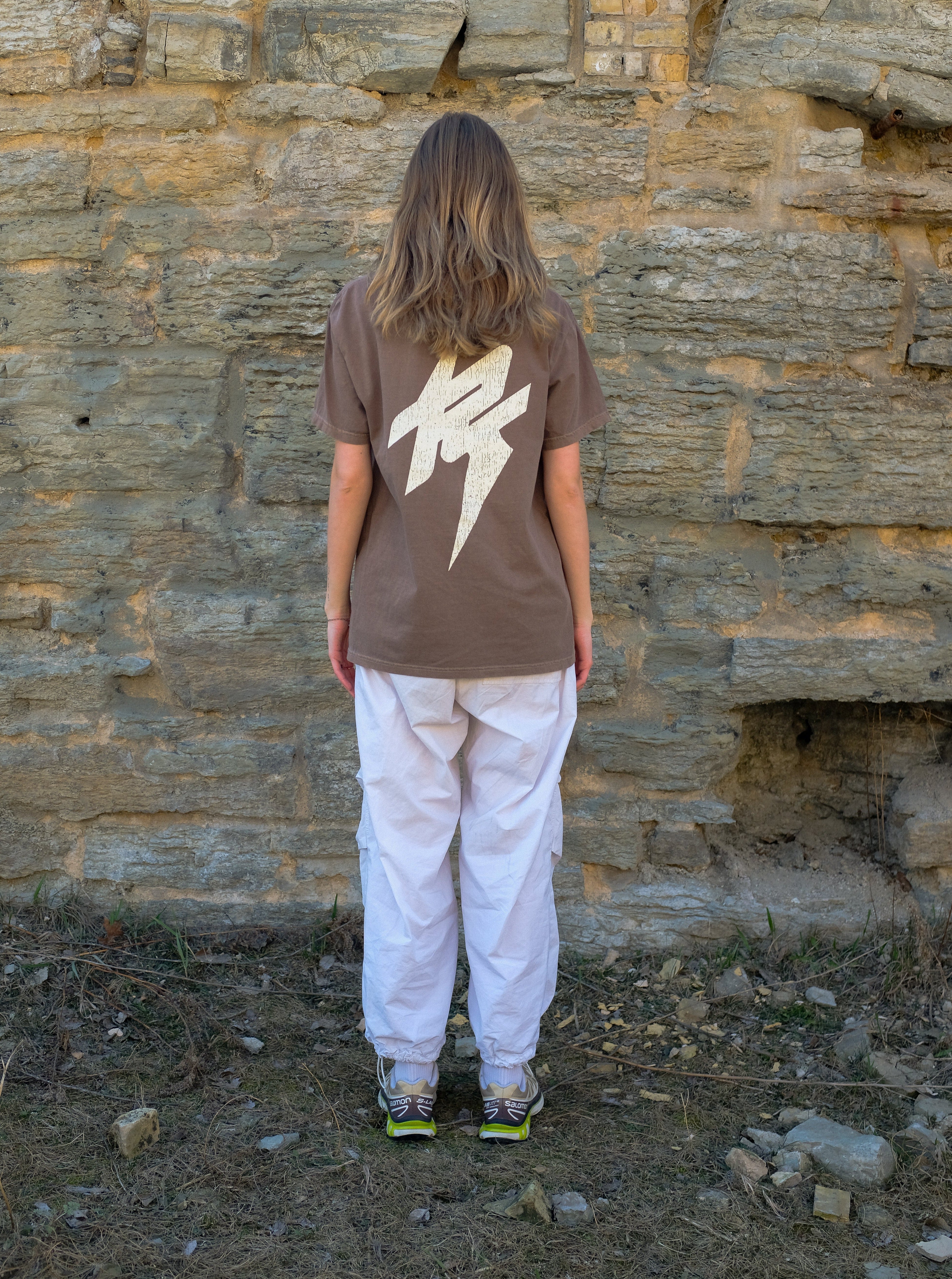 Bolt Tee - Brown